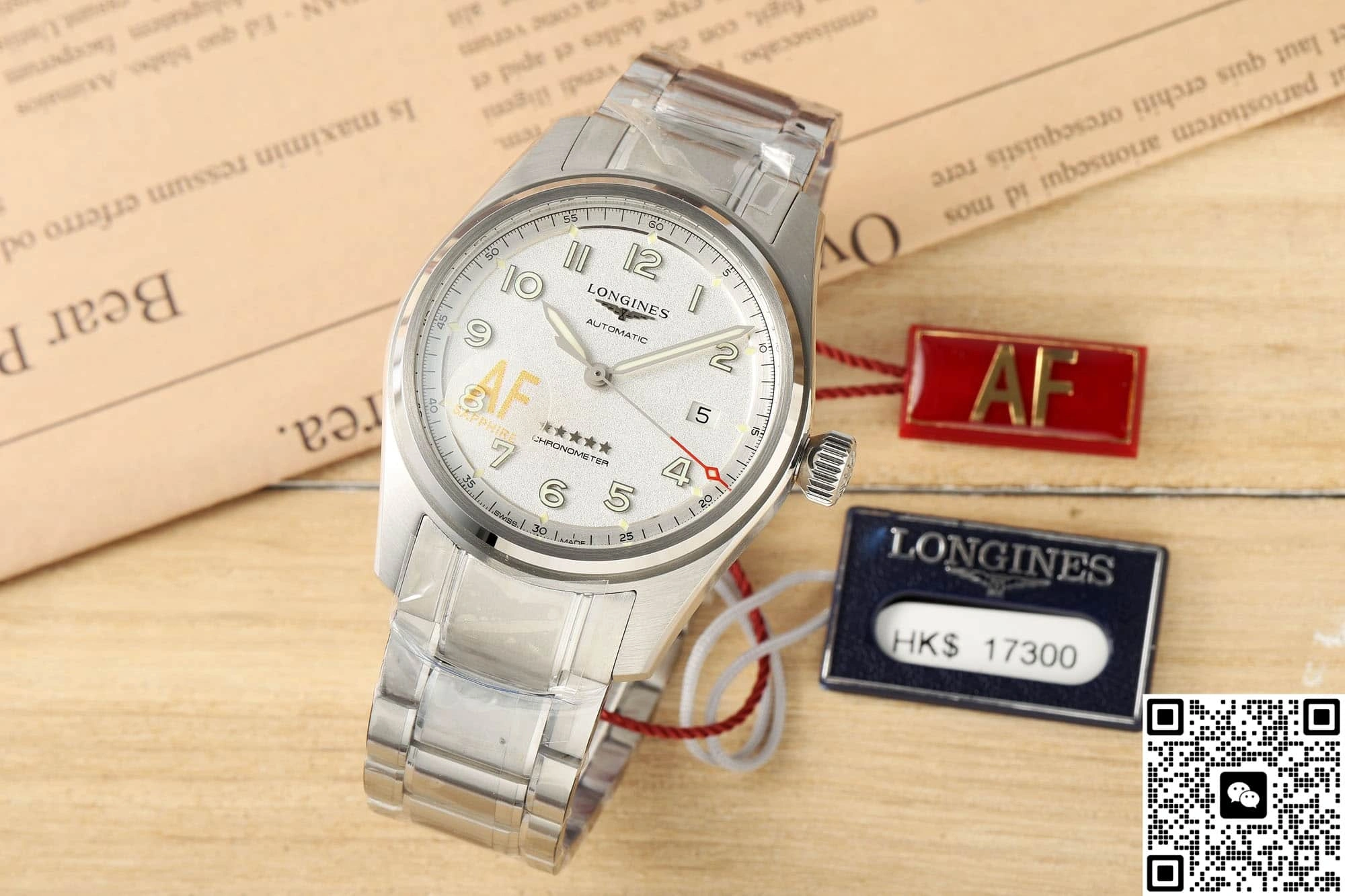 AF Factory Longines Spirit L3.810.4.73.6 1:1 Best Edition Replica Watch